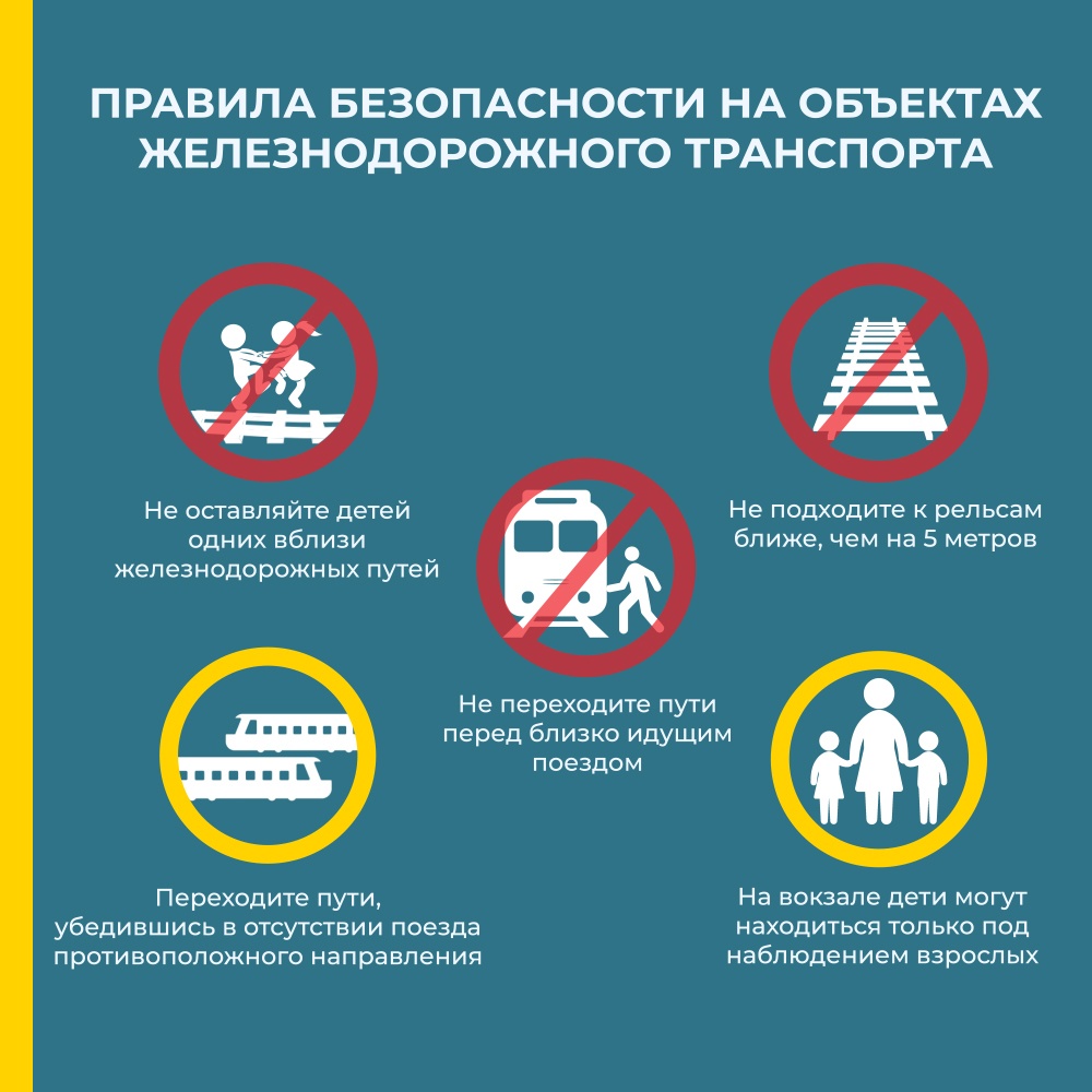 правила безопасности на жд транспорте